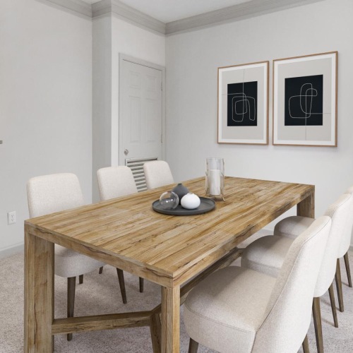 The essence of exceptional living a dining table in a room